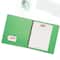 JAM Paper 0.75" Green Glass twill Plastic 3-Ring Binder
